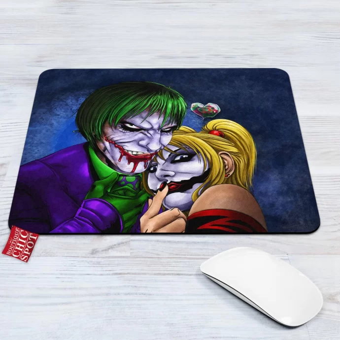 Joker And Harley Mouse Pad