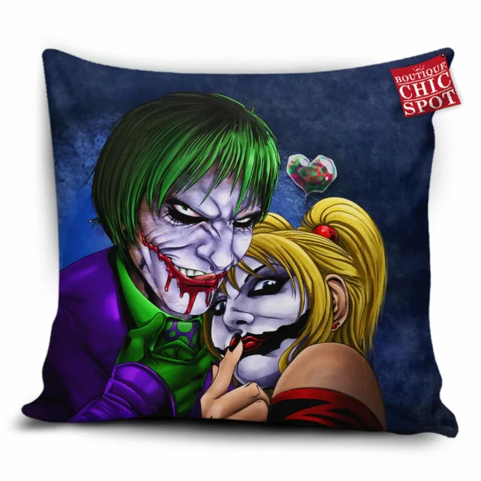 Joker And Harley Pillow Cover