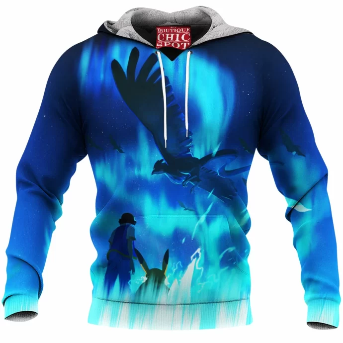 Challenging Articuno Fleece Hoodie