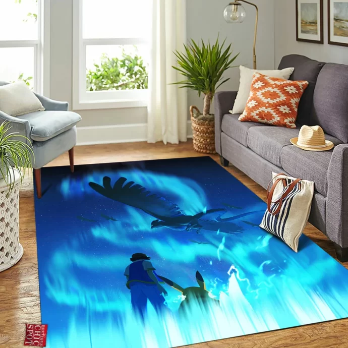 Challenging Articuno Rectangle Rug