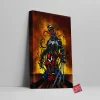 Spider-man Vs Venom Canvas Wall Art