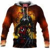 Comic Fleece-Hoodie, Spider-man Fleece-Hoodie, Venom Fleece-Hoodie