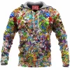 Anime Fleece-Hoodie, Hoenn Fleece-Hoodie, Pokemon Fleece-Hoodie