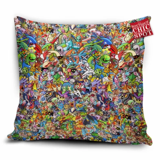 All Hoenn Pokemon Pillow Cover