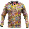 Anime Fleece-Hoodie, Kanto Fleece-Hoodie, Pokemon Fleece-Hoodie