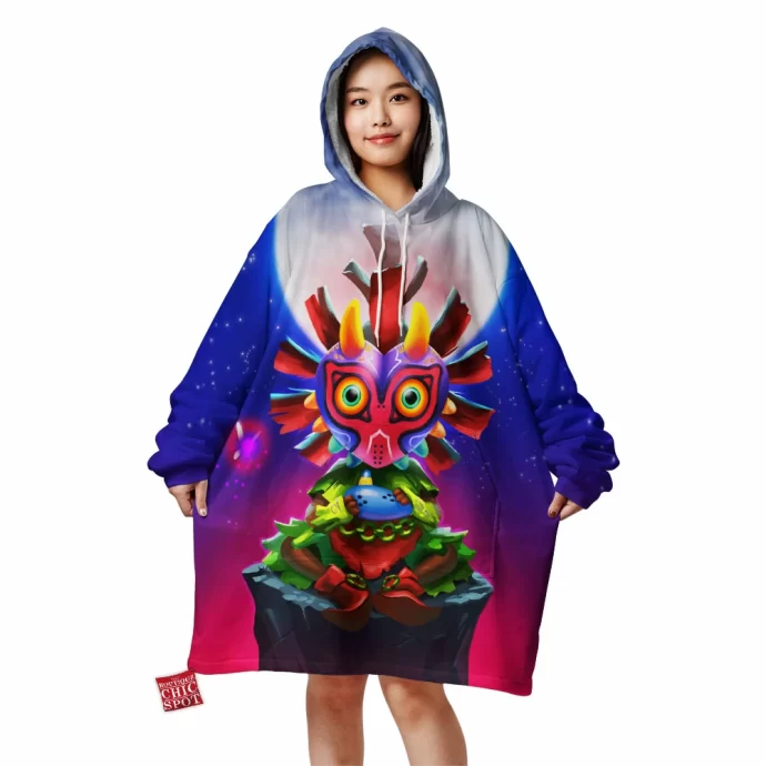 Skull Kid Blanket Hoodie