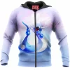 Anime Zip-Hoodie, Dragonair Zip-Hoodie, Pokemon Zip-Hoodie