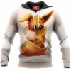 Anime Hoodie, Eevee Hoodie, Pokemon Hoodie
