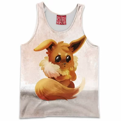 Anime Tank-Top, Eevee Tank-Top, Pokemon Tank-Top