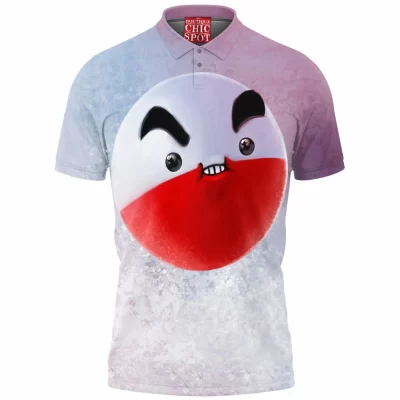 Anime Polo Shirt, Electrode Polo Shirt, Pokemon Polo Shirt