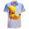 Anime Hawaiian-Shirt, Abra Hawaiian-Shirt, Pokemon Hawaiian-Shirt