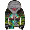 Anime Zip-Fleece-Hoodie, Pokemon Zip-Fleece-Hoodie, Snorlax Zip-Fleece-Hoodie, Totoro Zip-Fleece-Hoodie, Ghibli Zip-Fleece-Hoodie
