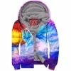 Ninetales Zip-Fleece-Hoodie