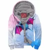 Anime Zip-Fleece-Hoodie, Pokemon Zip-Fleece-Hoodie, Zubat Zip-Fleece-Hoodie