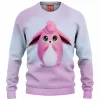 Wigglytuff Knitted Sweater