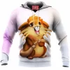 Anime Fleece-Hoodie, Pokemon Fleece-Hoodie, Raticate Fleece-Hoodie