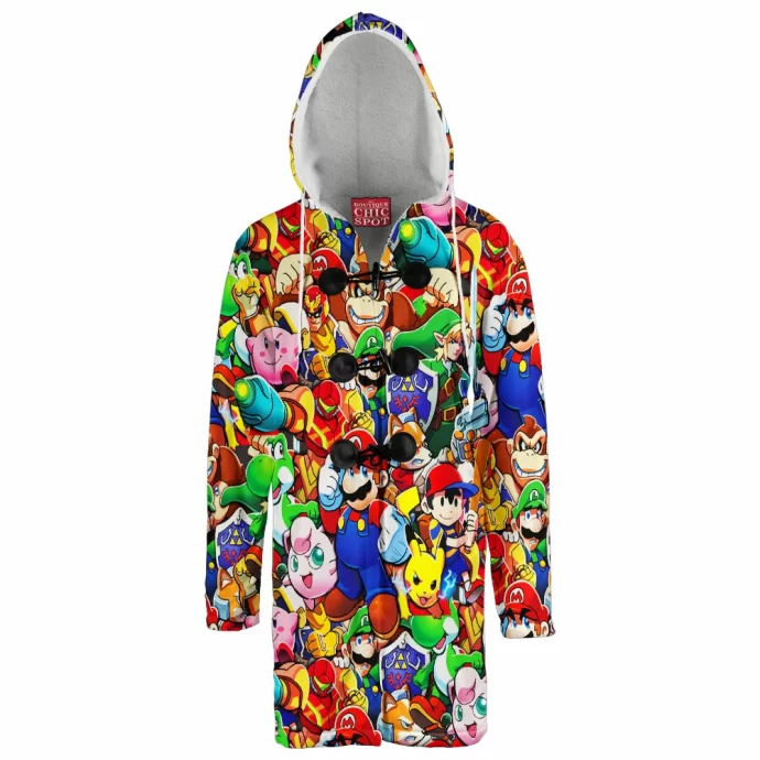 Smash Bros Hooded Cloak Coat