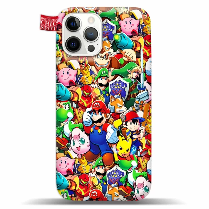 Smash Bros Phone Case Iphone