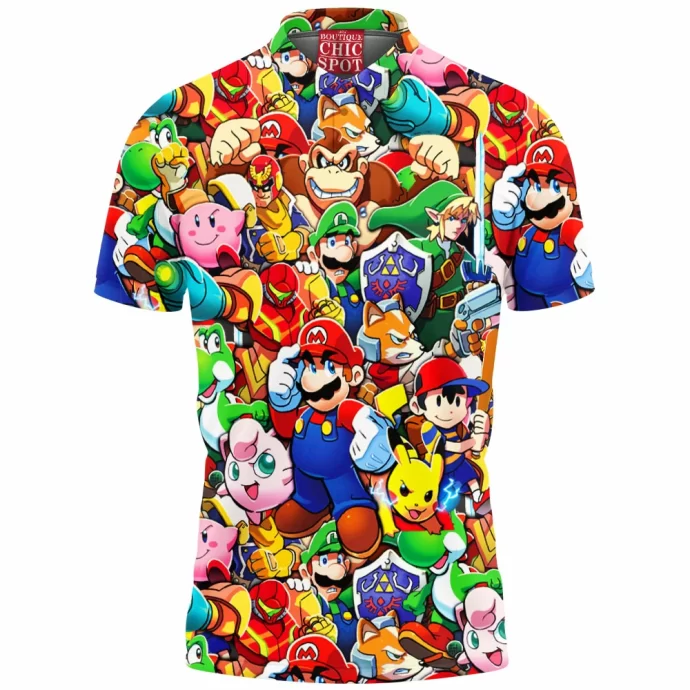 Smash Bros Polo Shirt