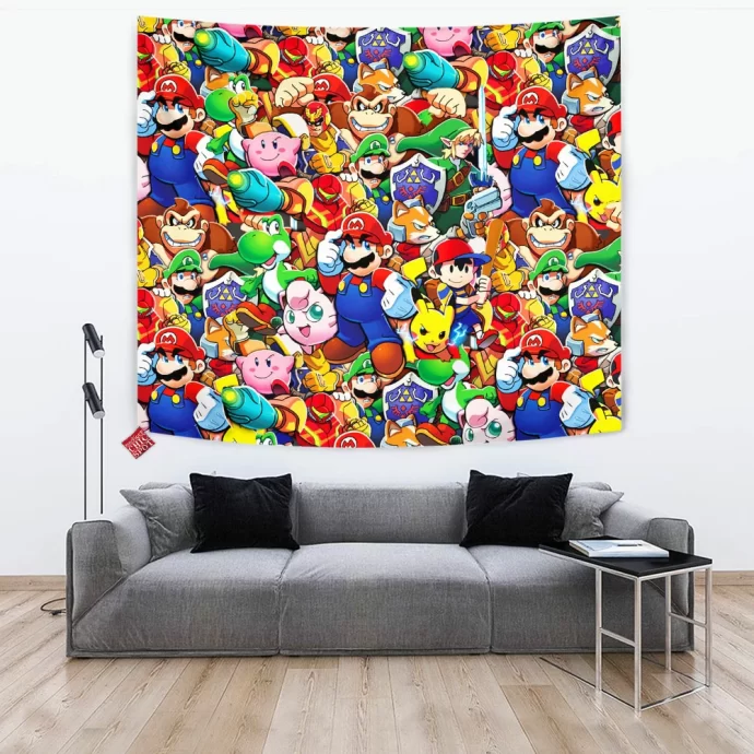 Smash Bros Tapestry