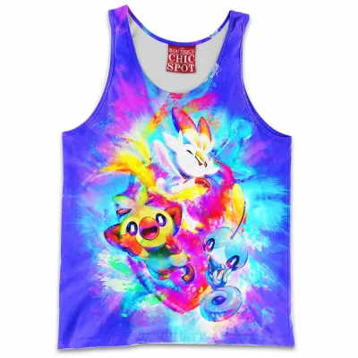 Anime Tank-Top, Pokemon Tank-Top, Pokemon Sword And Shield Tank-Top