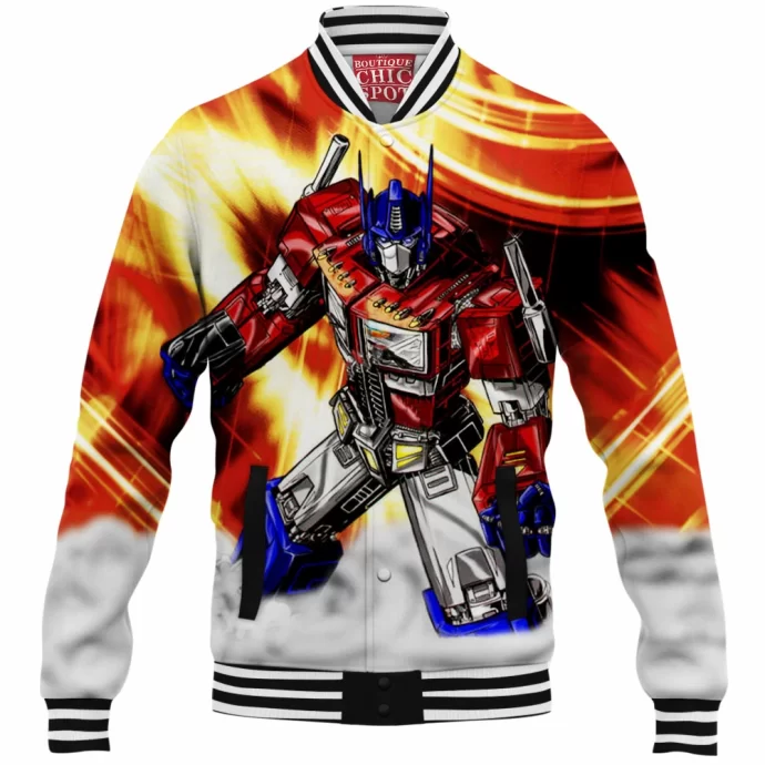 Optimus Prime Baseball Jacket