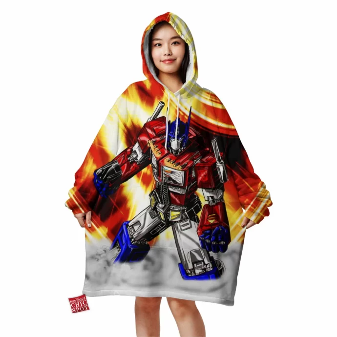 Optimus Prime Blanket Hoodie