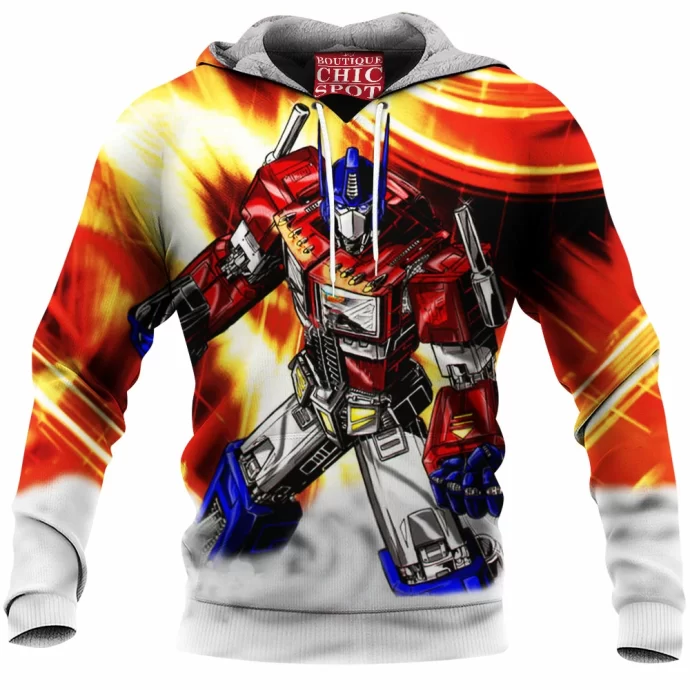 Optimus Prime Fleece Hoodie