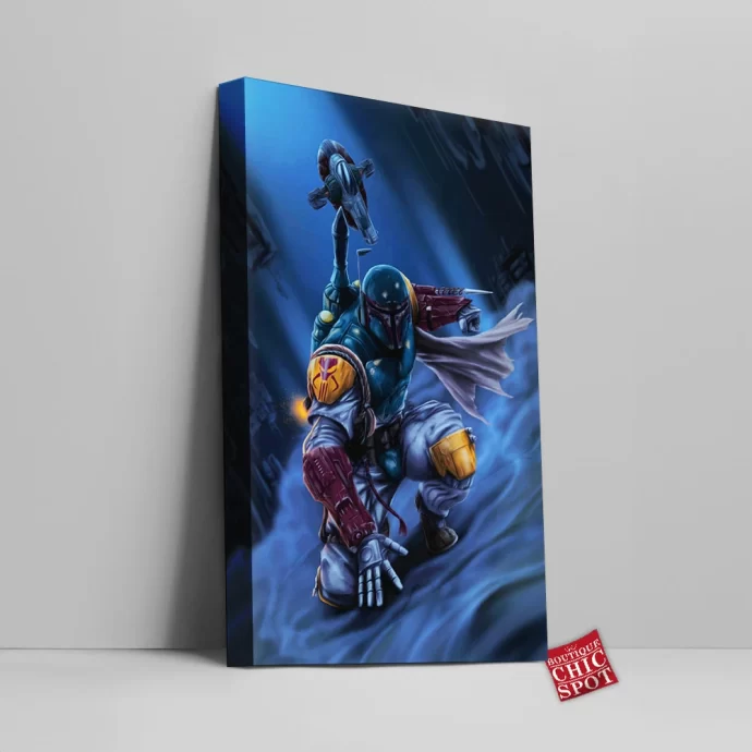 Boba Fett Canvas Wall Art