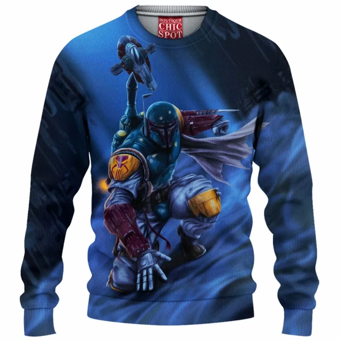 Boba Fett Knitted Sweater