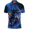 Boba Fett Polo Shirt, Sci-Fi Polo Shirt, Star Wars Polo Shirt