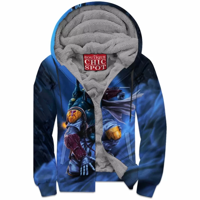 Boba Fett Zip Fleece Hoodie