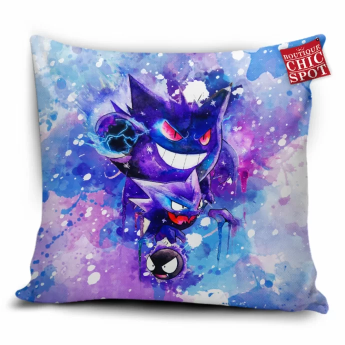 Gastly Evolutions Pillow Cover