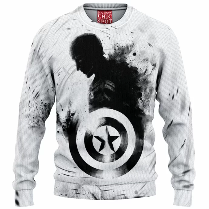 Captain America Knitted Sweater