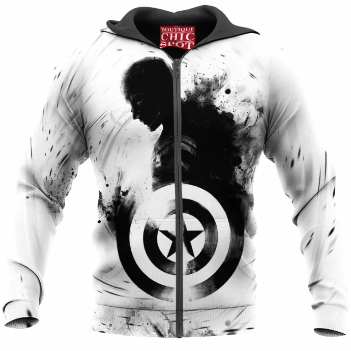 Captain America Zip Hoodie