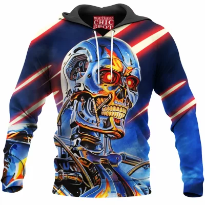 Sci-Fi Hoodie, T-800 Hoodie, The Terminator Hoodie