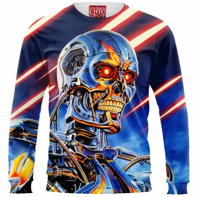 The Terminator Zip Sweatshirt, T-800 Zip Sweatshirt