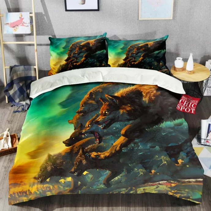 Skellige Wolves Bedding Set