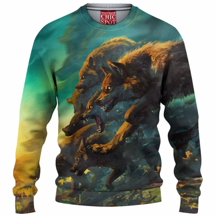 Skellige Wolves Knitted Sweater