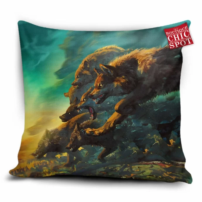 Skellige Wolves Pillow Cover