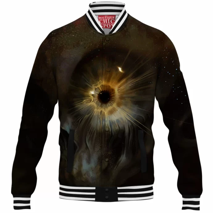 Space Eye Baseball Jacket