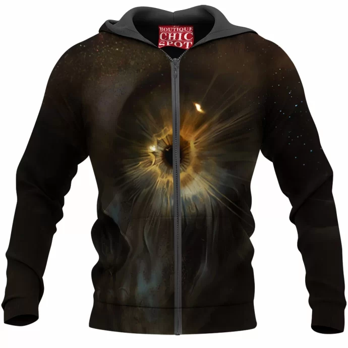 Space Eye Zip Hoodie