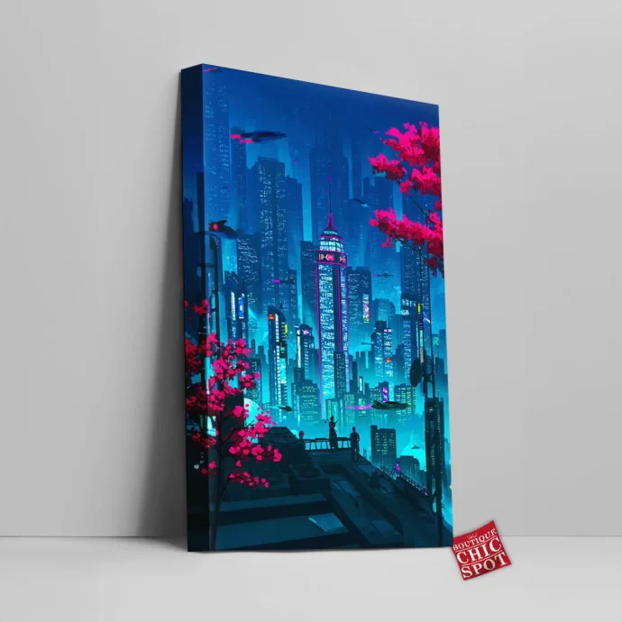 Cyberpunk Canvas Wall Art