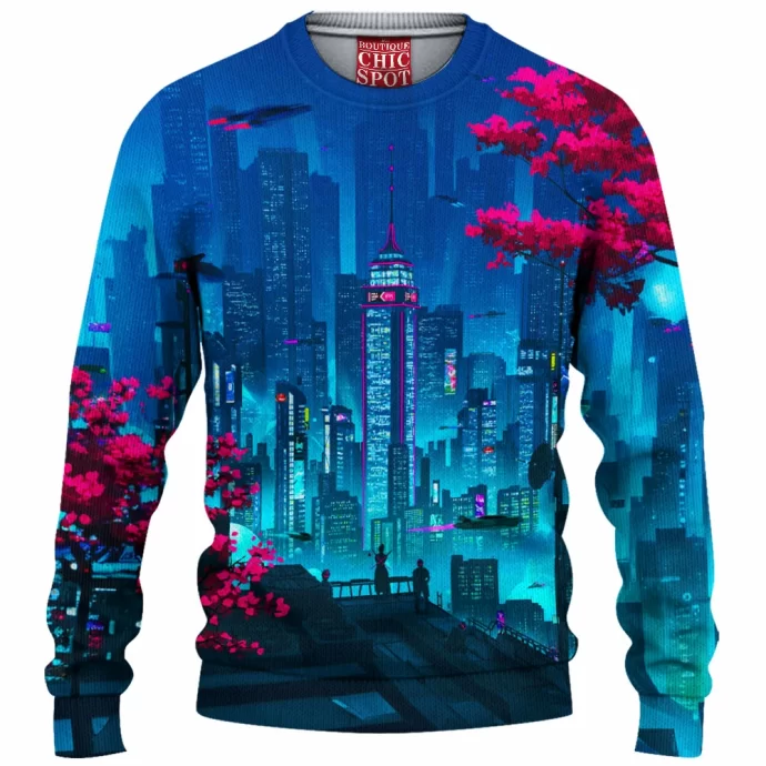 Cyberpunk Knitted Sweater