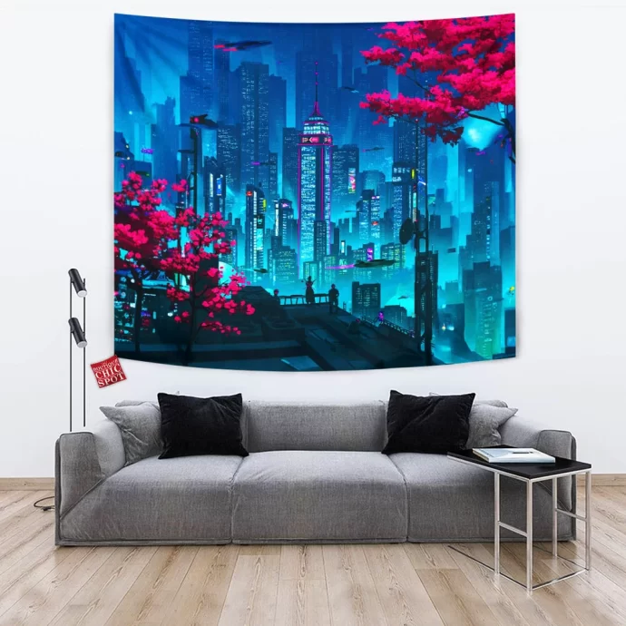 Cyberpunk Tapestry