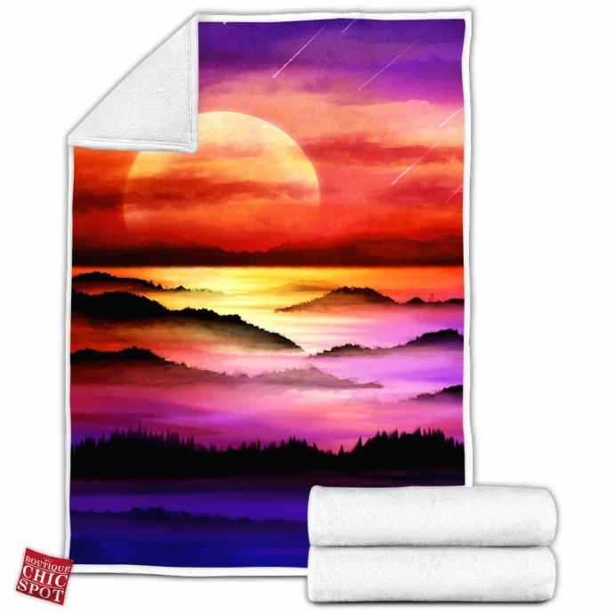 Wanderlust Fleece Blanket