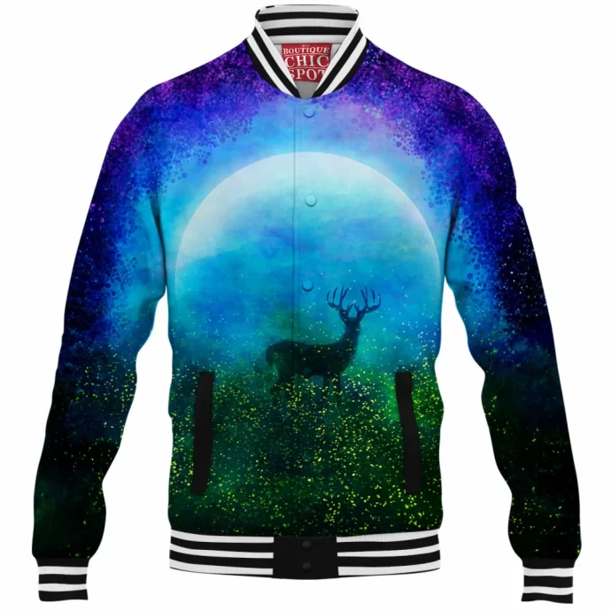 Dance Of The Fireflies Baseball Jacket