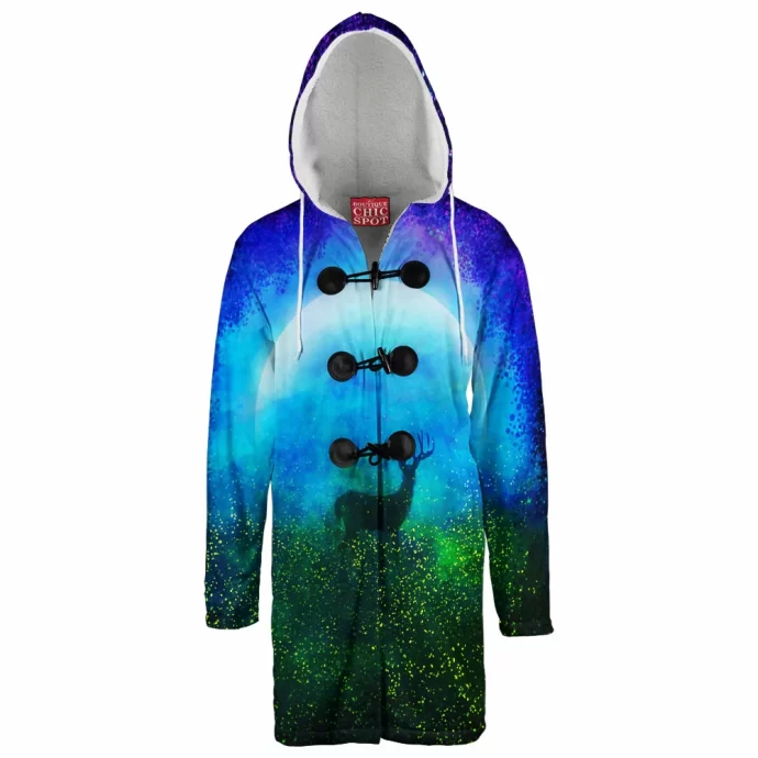 Dance Of The Fireflies Hooded Cloak Coat