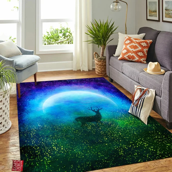 Dance Of The Fireflies Rectangle Rug