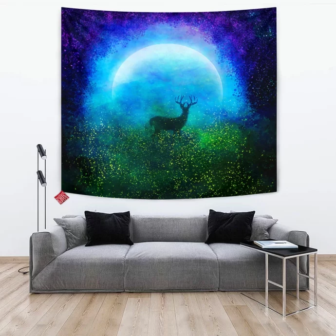 Dance Of The Fireflies Tapestry